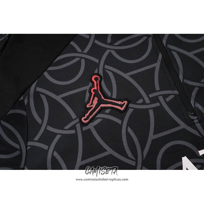 Chandal de Sudadera del Paris Saint-Germain Jordan 2024-2025 Nino Negro